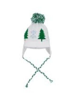 TBBC NEw BEAUFORT BONNET parrish pom pom hat white kiawah kelly trees blue buck